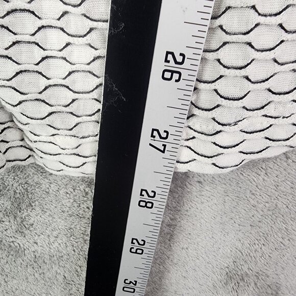 Women's Dana Buchman Top BlouseV Neck 3/4 Sleeve Geometric Pattern Size XL - Picture 10 of 11